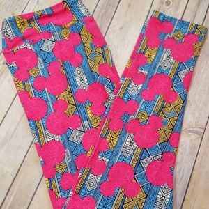 LuLaRoe Disney Collection Mickey Mouse Leggings